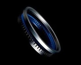 Optik Dereceli Makro Lens Kenar Cam cilalama toz Kırmızı Kahverengi Renk